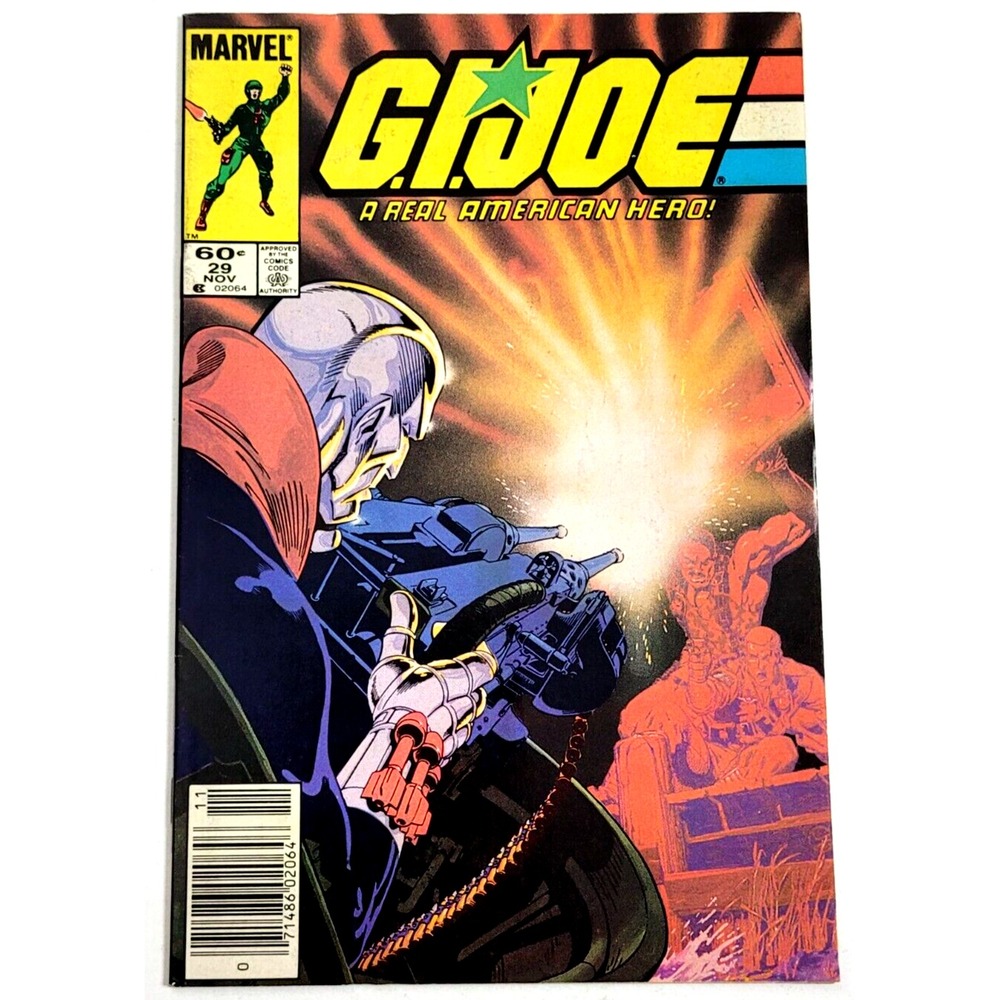 G.I. JOE #29 (1984) / VF / MARVEL / NEWSSTAND / DESTRO